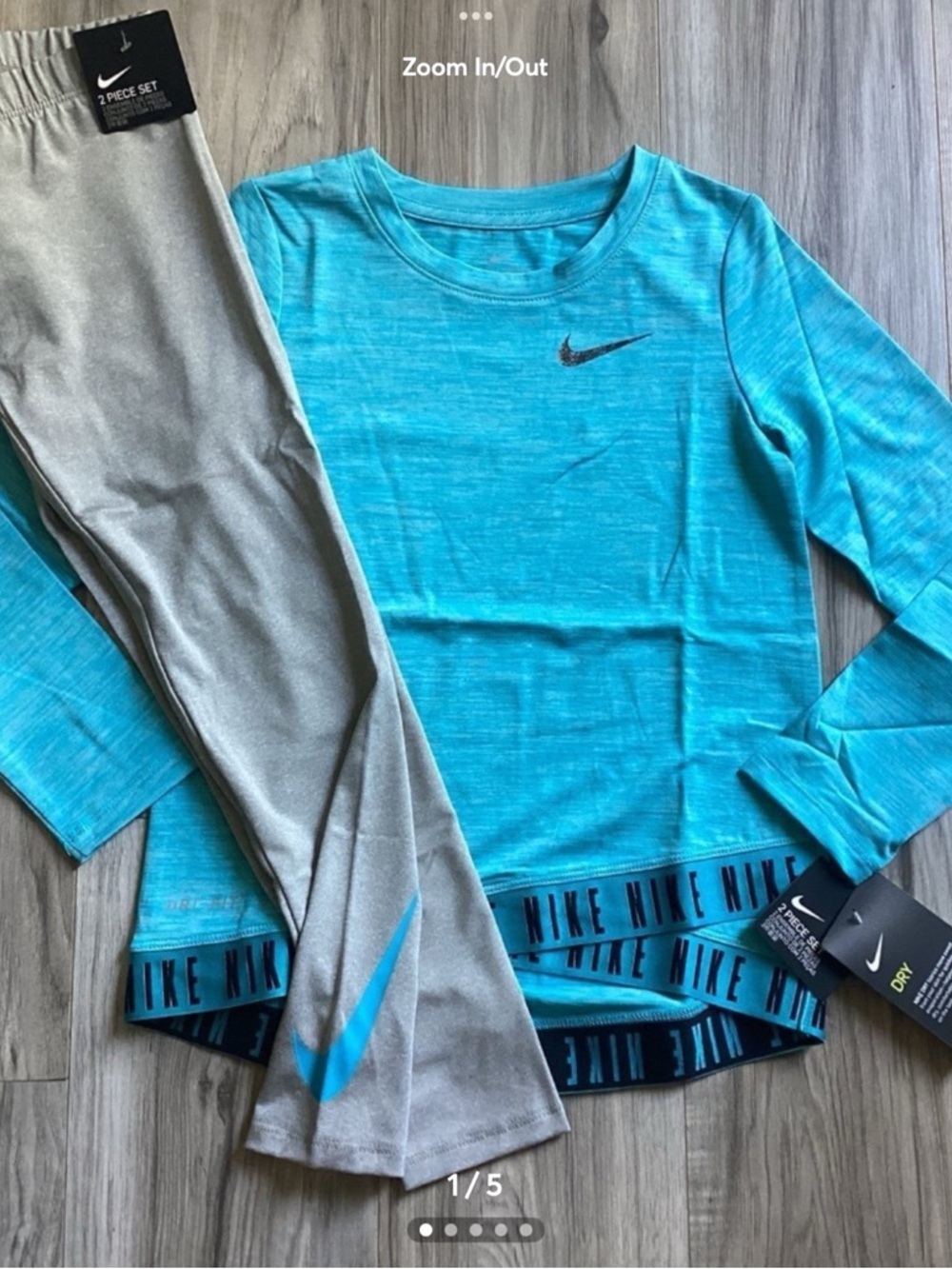 Nike Girls Leggings Set size 6X(NWT) ~PRICE IS FIRM, NO OFFERS~
